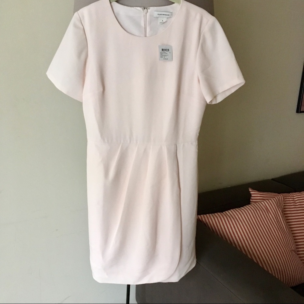 🆕 Club Monaco Rose Pink Faux Wrap Dress 🆕
